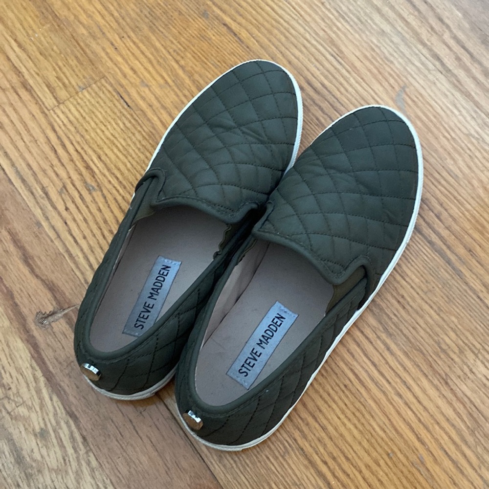 Steve Madden Quilted Slip-on Sneakers